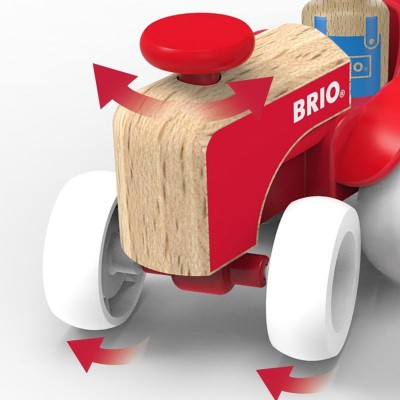 Tracteur et remorque en bois  Brio    206060